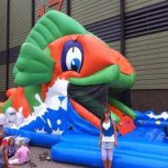 Riesenrutsche Nemo / Rutsche Fisch / Snappy / Luftrutsche / Hüpfburg