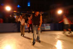 Kunststoffeisbahn / keine Nebenkosten & witterungsunabhängig