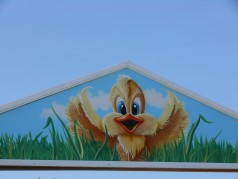 Ostermarkt Dekoration Eingangstor , Oster Dekoration , Ostern