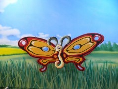 Frühlings Figuren Display , Frühlingsdekoration , Schmetterling riesig