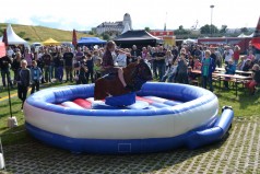 Rodeo-Bull-Riding, Bullriding, Bullenreiten, Rodeo