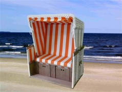 Strandkorb modern , Maritime Dekoration , Strandkörbe historisch