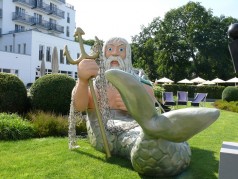 Neptun  , Hafenfest , Maritimes Fest , Maritime Dekoration