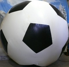 Fussball , Fussball Dekoration, aufblasbare Fussbälle