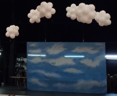 Bühnenbild Wolken , Wolkenkulisse , Wolken