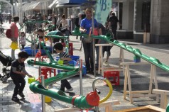 Wasserbaustelle – Wasserlabyrinth mieten