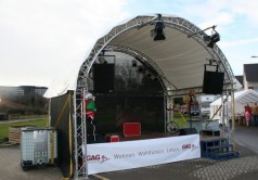 Runddachbühne 5m x 4m