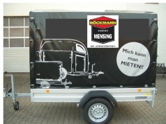 Tiefladerkastenanhänger 80Km/h HI-CM 7500