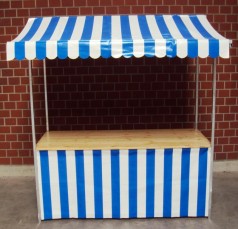 Aktionsstand / Marktstand / Messestand / Buffetstand / Theke / Infostand / Marktbude / Jahrmarkt
