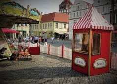 Kassenhäuschen, Wachhäuschen, Jahrmarkt, Kassen Haus
