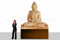 Buddha Statue, sitzend, XXL