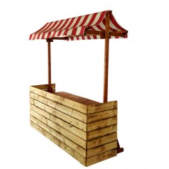 Marktstand, Verkaufsstand, Nostalgie-Marktstand