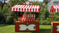 Nostalgie Dosenwerfen Stand mieten