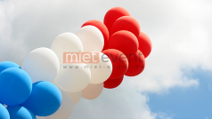 Luftballon Girlanden in bis zu 3 Farben