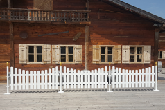 Nostalgie Zaun / Festplatzzaunanlage mieten