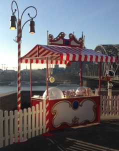 Lampenmast nostalgisch / Lampe / Nostalgie / Jahrmarkt / Weihnachtsfeier