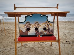 Wurfspiel Jahrmarkt Orient , Kamel Maulwerfen, Kinderspiele