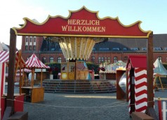 Eingangstor Jahrmarkt groß, Jahrmarktstor, Eingang Jahrmakt