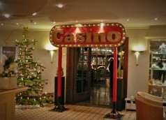 Casino – Eingang , Casino Dekoration