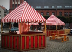 Rund Bar Nostalgie , Verkaufsstand
