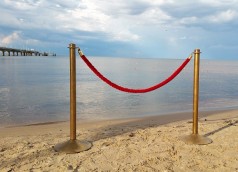 Tensatoren – Absperrpfosten , Absperrungen , Absperrpfosten, Personenleit System