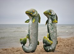 Fische XXL  , Strand Dekoration , Maritime Dekoration