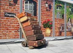 Reisekoffer, Koffer, Kisten,