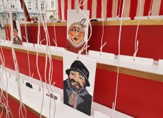 Nostalgie Spiel Strippenzieher -Fadenspiel, Jahrmarkt Spiele, Kinderspiele