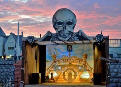 Piraten Bühne – historische Bühne – Halloween Bühne