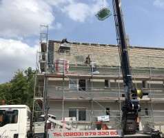 Dachdeckerkran Mobilkran zu vermieten