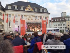 Outdoor LED Video Wand 6,67mm Pixelabstand  (4,48m breit x 2,56m hoch)