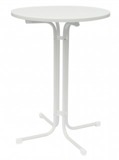 Stehtisch klassisch weiß
