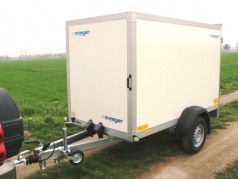 Kofferanhänger abschließbar 1300 kg gebremst abschließbar – 100 km/h 2510 x 1260 x 1500 = 4,74 m³