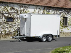 Kühlanhänger 3000 kg doppelachser 3453 x 1550 x 2000 mm bis plus 2°C Kühlung – 100 km/h