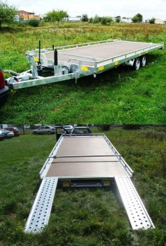 PKW Transportanhänger Autotransporter kippbar 3500 kg 100 km/h 6000 x 2160 Nutzlast ca. 2.400 kg