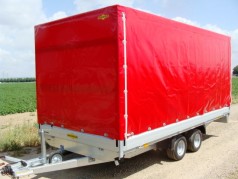 Anhänger Umzug 2500 kg gebremst doppelachser Niederfahrwerk (geringe Ladehöhe) – 100 km/h