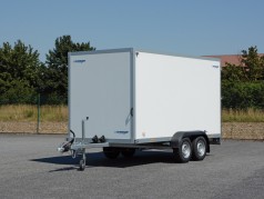 BIG Dschingiskan 3500 kg Doppelachser 4010 x 2000 x 2050 extra breit  Kofferanhänger abschließbar