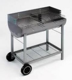 Holzkohlegrill Grillrost 820 x 460 mm Partygrill 2 Grillebenen