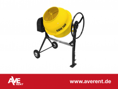 Betonmischer GBM 160L ZUR VERMIETUNG