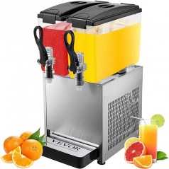 Getränkespender 2 Geschmacksrichtungen 2 x 12 l – für Ihr Gewerbe Saftspender