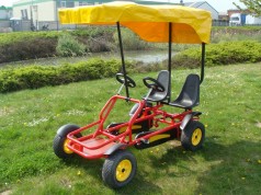 Clipper mit Sonnendach Zweisitzer / 2 sitzer Gokart