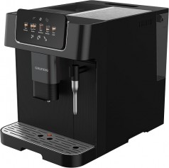 Kaffeevollautomat Milchaufschäumdüse Edelstahlmahlwerk 13 Mahlstufen 250 g Bohnenbehälter 2 Liter