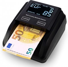 Banknotenprüfer & Geldzählmaschine Geldprüfer 2-in-1 Banknotenprüfer Falschgelderkennung mit UV/MG/I