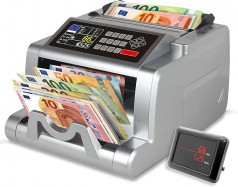 Wertzähler Geldzählmaschine Mischbanknotenzähler Summenzähler Banknotenprüfer Geldzählmaschine Schei