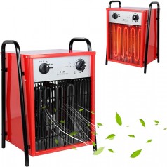 Heizlüfter 9000 W Heizgerät mit 4 einstellbarer Heizstufen Überlastschutz Elektroheizkörper tragbare