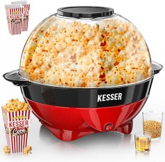 Popcornmaschine für private Feiern 800 W 5,5 l – Kindergeburtstage