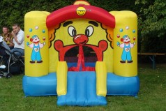 Hüpfburg Clown klein 6,5 m² nur für den privaten Gebrauch