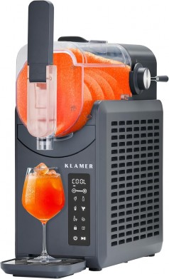 Slush Maschine privat mit 5 voreingestellten Programmen: Slushie Cocktail Milchshake Frappé Wein aut
