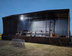 Mobile Show – Bühne 80m²-140m²  – Bühnensystem “Smart Stage”  für Stadtfest, Kundgebung, Konzert