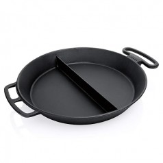 Pfanne Gusseisen 80 cm Paella-Pfanne Grillpfanne Omelettpfanne Partypfanne Riesenpfanne